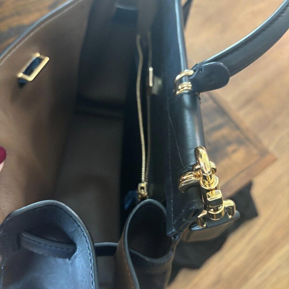 DOLCE & GABBANA SICILY 62 BLACK TOTE BAG - Picture 11 of 12